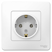 Розетка 1-м СП BLANCA 16А с/з бел. SchE BLNRS001011 Розетка 1-м СП BLANCA 16А с/з бел. SchE BLNRS001011