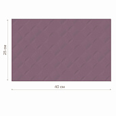  Кафель 25х40 Гортензия фиолетовый 72Q06 /Golden Tile 