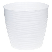 Кашпо "Дюна" D220мм 5,5л Белый М3070 Кашпо "Дюна" D220мм 5,5л Белый М3070