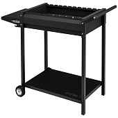 Мангал сварной на колесах Palisad 662х390х152/805 мм, сталь 2 мм, кочерга в комплекте, Camping 69669 Мангал сварной на колесах Palisad 662х390х152/805 мм, сталь 2 мм, кочерга в комплекте, Camping 69669