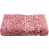 Полотенце Cestepe Cotton Micro Delux крем/розовый - 70x140 см