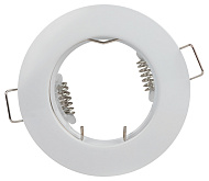 Светильник точечный встраиваемый под лампу GU5.3 ST73 50Вт круг белый MR16 (d80/монтажн d60) /ЭРА Светильник точечный встраиваемый под лампу GU5.3 ST73 50Вт круг белый MR16 (d80/монтажн d60) /ЭРА