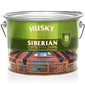 HUSKY SIBERIAN «Суперлазурь» ореховое дерево 9л HUSKY SIBERIAN «Суперлазурь» ореховое дерево 9л