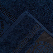  Полотенце махровое 50х90 +/- 2см Спартак (пл.430гр/кв.м) (06-072, темно-синий) 