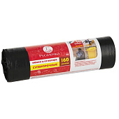  Пакеты для мусора TRIADA (Русалочка) 160л 10шт. суперпроч. арт.990983 