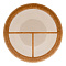  Стакан для зубных щеток Wood KL500510624 Keeplex 