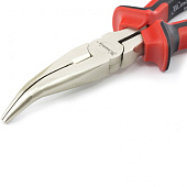 Длинногубцы 200 мм изогнутые никелированные/ MATRIX Длинногубцы 200 мм изогнутые никелированные/ MATRIX