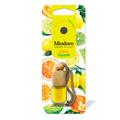 Ароматизатор подвесной бутылочка с деревянной крышкой MIODORE CITRUS SQUASH Цитрусовый сквош Ароматизатор подвесной бутылочка с деревянной крышкой MIODORE CITRUS SQUASH Цитрусовый сквош