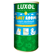 Клей обойный LUXOL BABY ROOM для всех видов обоев 400 г туба