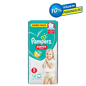  Подгузники-трусики PAMPERS Pants для мальчиков и девочек Junior (12-18 кг)48 