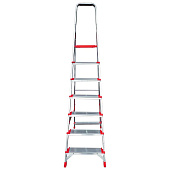 Стремянка алюминиевая 7 ступеней, высота платформы 151см, макс. нагр. 225кг., Новая высота Стремянка алюминиевая 7 ступеней, высота платформы 151см, макс. нагр. 225кг., Новая высота
