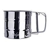 Кружка-сито для просеивания муки 550мл Mielaje 74018 Кружка-сито для просеивания муки 550мл Mielaje 74018