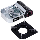 Плитка газовая ЕРМАК с цанговым захватом, переходник, кейс, алюминий, 25х20х7,7см 116-060 Плитка газовая ЕРМАК с цанговым захватом, переходник, кейс, алюминий, 25х20х7,7см 116-060