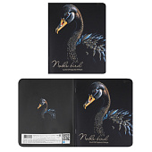 Тетрадь 48л. А5 Благородные птицы, клетка, скрепка, скругленные углы, 48Т5лофВ1 Тетрадь 48л. А5 Благородные птицы, клетка, скрепка, скругленные углы, 48Т5лофВ1