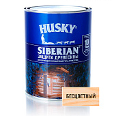  Декор защит гель HUSKY SIBERIAN полуматовый бесцветный 0,9л 