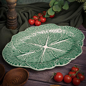 Блюдо овальное 37,5х26,3 см Cabbage Сasa di Fortuna керамика CDF CB10 Блюдо овальное 37,5х26,3 см Cabbage Сasa di Fortuna керамика CDF CB10