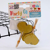 Набор шпажек для торта 12 шт. "Heart", (8 см) Набор шпажек для торта 12 шт. "Heart", (8 см)