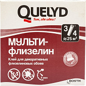 Клей обойный QUELYD МУЛЬТИ-ФЛИЗЕЛИН 0,13 кг Клей обойный QUELYD МУЛЬТИ-ФЛИЗЕЛИН 0,13 кг