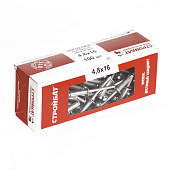 Заклепка алюм/сталь 4,8х14 (100шт) Стройбат Заклепка алюм/сталь 4,8х14 (100шт) Стройбат