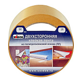 Скотч двусторонний, полипропилен, 50ммх25м