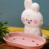 Мыльница настенная Rabbit pink Мыльница настенная Rabbit pink