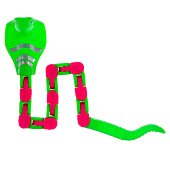  Игрушка Змея, микс 4 цвета, 23см, 666W-47 