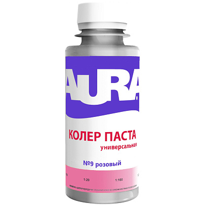 Паста универсальная Aura розовый №9 0,1л Паста универсальная Aura розовый №9 0,1л