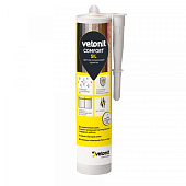  Герметик силиконовый Vetonit Комфорт СИЛ 08 антрацит 280 мл 