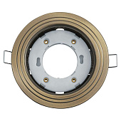  Светильник точечный встраиваемый под лампу GX53 NGX-R6 93043 круг черненая бронза (d115/монтажн d90х40) /Navigator 