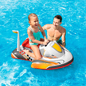 Игрушка надувная для плавания «Скутер» с ручками, 117 х 77 см, от 3 лет, 57520NP INTEX, цвет МИКС Игрушка надувная для плавания «Скутер» с ручками, 117 х 77 см, от 3 лет, 57520NP INTEX, цвет МИКС