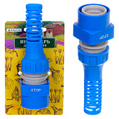 Коннектор "Grower" 1/2" с аквастопом удлиненный ДоброСад, 784-208 Коннектор "Grower" 1/2" с аквастопом удлиненный ДоброСад, 784-208