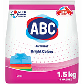 Стиральный порошок для цветного АВС 1,5кг Стиральный порошок для цветного АВС 1,5кг