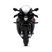 Мотоцикл металлический Автопанорама 1:12 Suzuki GSR-1000, 9,2х4,5х14 см, черный, JB1251567
