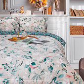  Комплект постельного белья Cleo сатин Notte Bianca с одеялом евро 32/010-NBO 