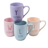  Кружка LETTERS 320мл DMM028 