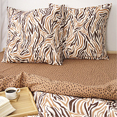  Комплект постельного белья Simple Life Safari, евро, бязь 
