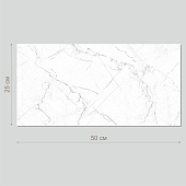 Плитка 50х25 Solo белый GT95VG /Global Tile (1,375м2) Плитка 50х25 Solo белый GT95VG /Global Tile (1,375м2)