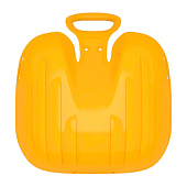 Санки-ледянки с мягкой сидушкой «Вираж», желтые, 39?37см 10919111 Санки-ледянки с мягкой сидушкой «Вираж», желтые, 39?37см 10919111