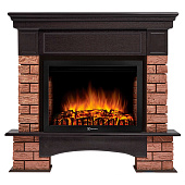 Портал Firelight Forte Wood 25" камень темный, шпон венге 115х100х37 Портал Firelight Forte Wood 25" камень темный, шпон венге 115х100х37