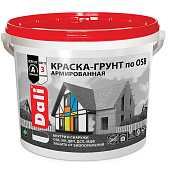 "DALI" Краска-грунт по OSB армированная (база А) - 6 кг "DALI" Краска-грунт по OSB армированная (база А) - 6 кг