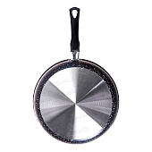 Сковорода Топаз, штампованная 26см, черный гранит SA-F11-26 Сковорода Топаз, штампованная 26см, черный гранит SA-F11-26