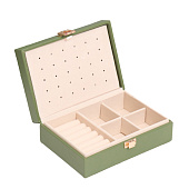 Шкатулка для украшений Матовая гладь. Прямоугольная, 16х11,5х5,5 см, зелёный, 9743491 Шкатулка для украшений Матовая гладь. Прямоугольная, 16х11,5х5,5 см, зелёный, 9743491