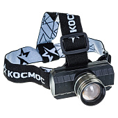 Фонарь LED налобный 3Вт ХРЕ литий 1200mAh КОСМОС KocH3WZoo Фонарь LED налобный 3Вт ХРЕ литий 1200mAh КОСМОС KocH3WZoo