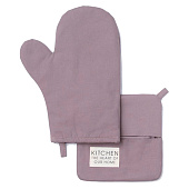  Кухонный набор 2 предмета  Этель Kitchen цвет сиреневый 7865964 