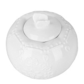 Сахарница "Маршмеллоу" 9х9х9см 220мл фарфор 530307 Сахарница "Маршмеллоу" 9х9х9см 220мл фарфор 530307