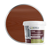  Лак в/д тонированный Лакра Махагон 0,9кг 