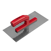  Гладилка стальная, 280 х 130 мм, зеркальная полировка, пластмас. ручка// MATRIX 