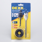 Набор для врезки замков 48мм/DEXX Набор для врезки замков 48мм/DEXX