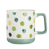  Кружка Грин лайф 370мл, фарфор,микс MILLIMI 806-200 