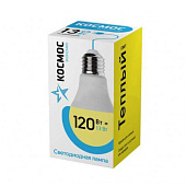  Лампа LED 13Вт Е27, груша, 3000К теплый КОСМОС 